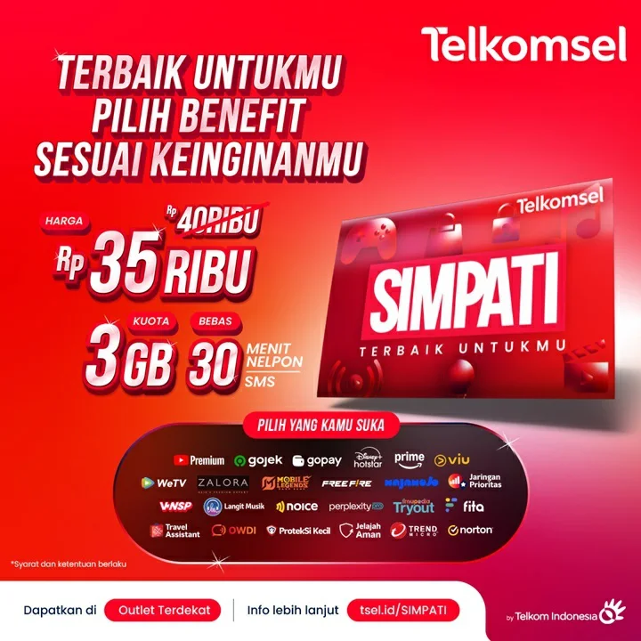 Ads Banner - Telkomsel Simpati - EPOCHSTREAM